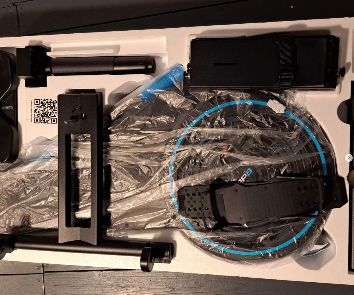 Assembling your RP3 rower